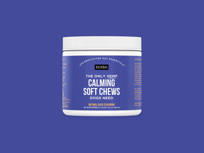 Natural Rapport The Only Calming Soft Chew Dog Supplement